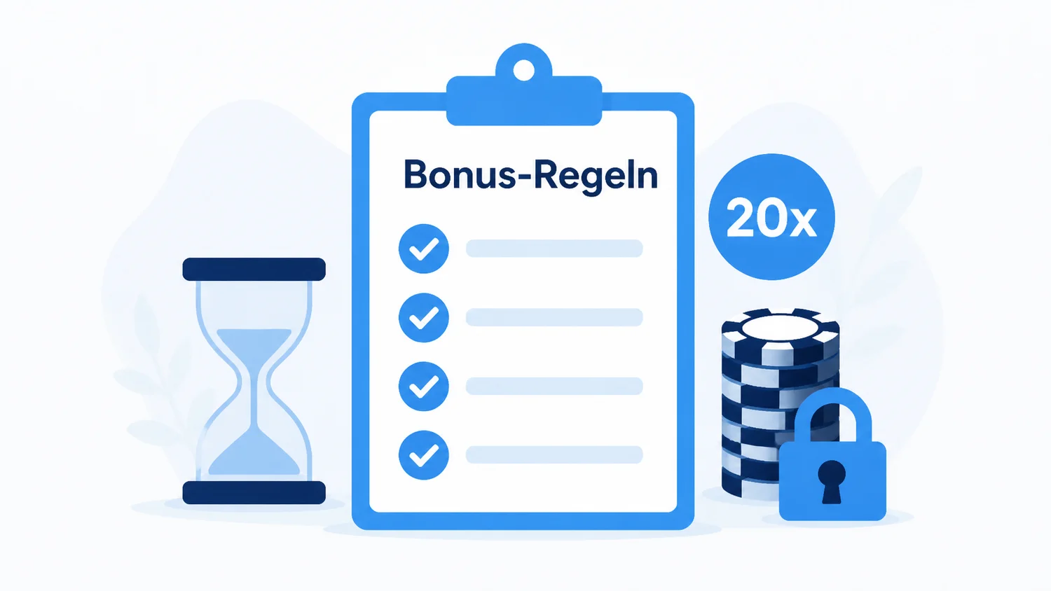 Bonusbedingungen prüfen